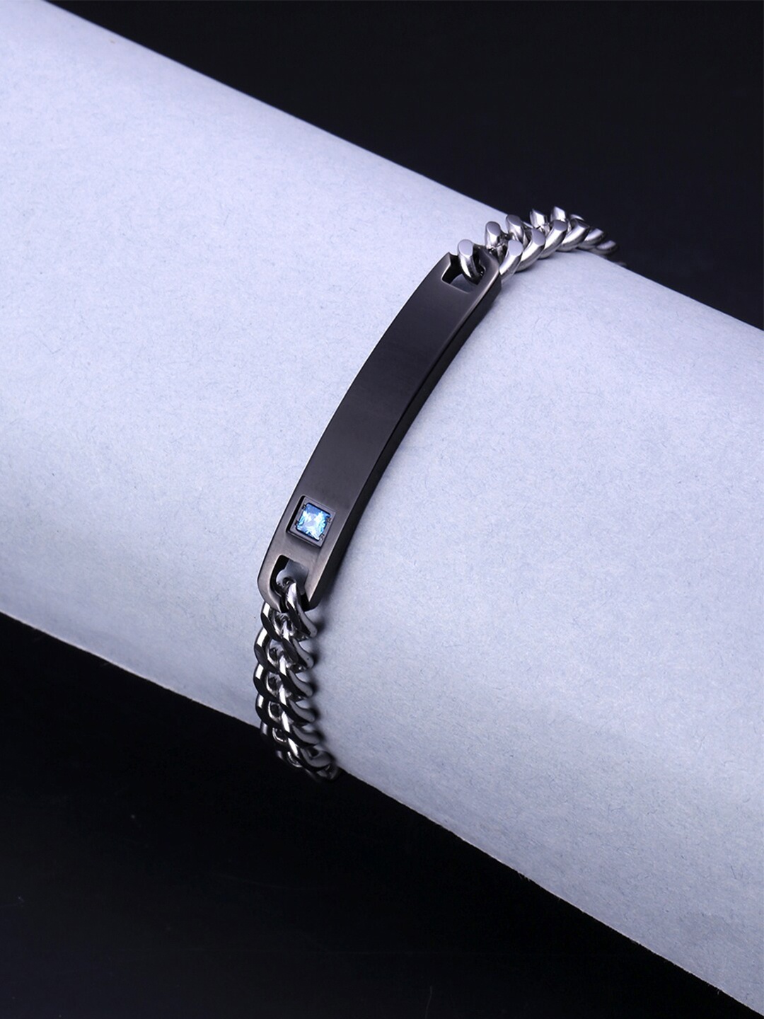 

Yellow Chimes Silver-Plated Link Bracelet