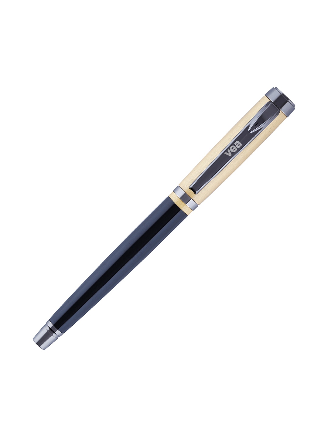 

VEA Black & Gold-Toned Saltos Brass Antique Finish Rollerball Pen