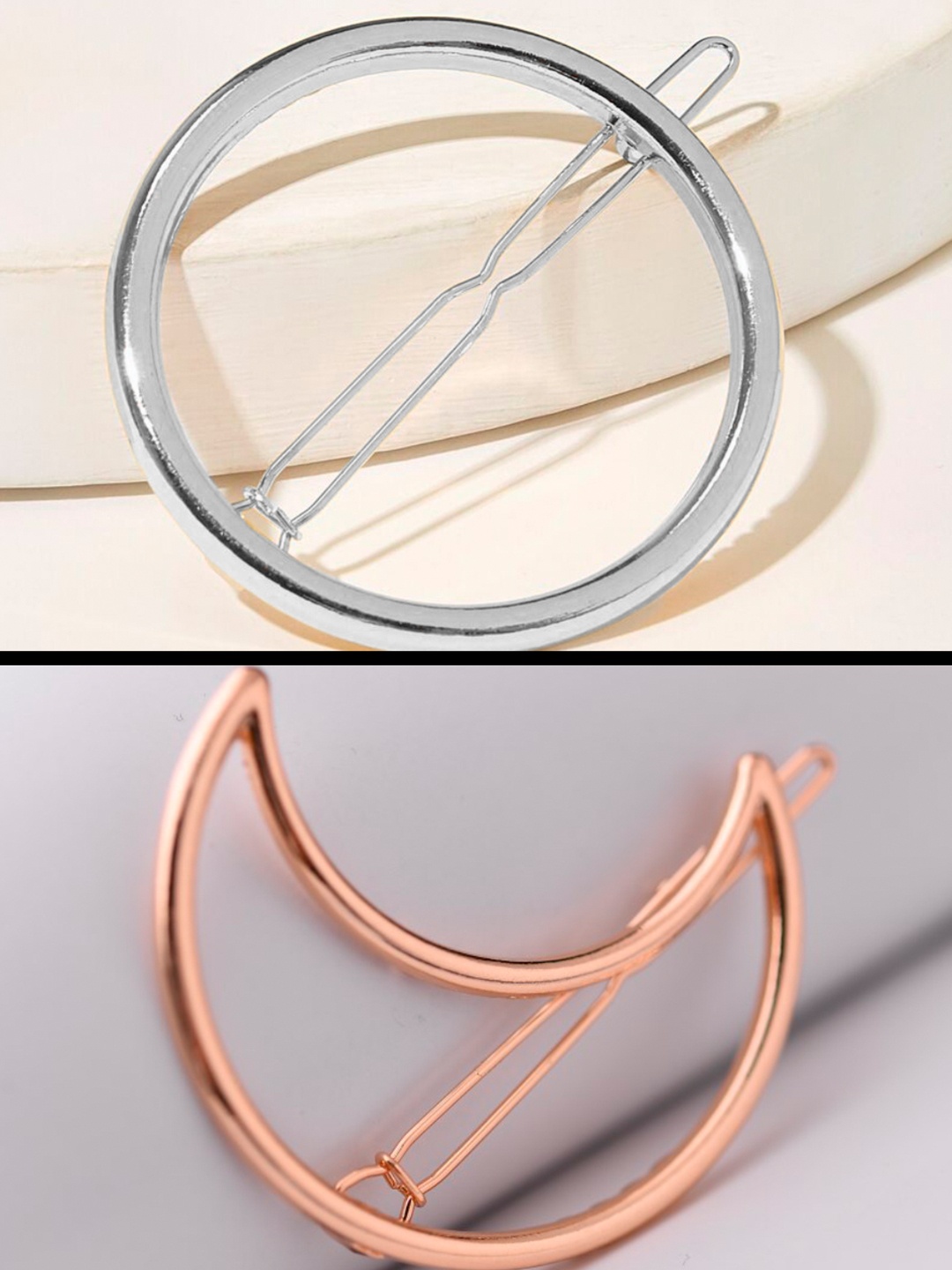 

OOMPH Gold-Toned Tic Tac Hair Clip