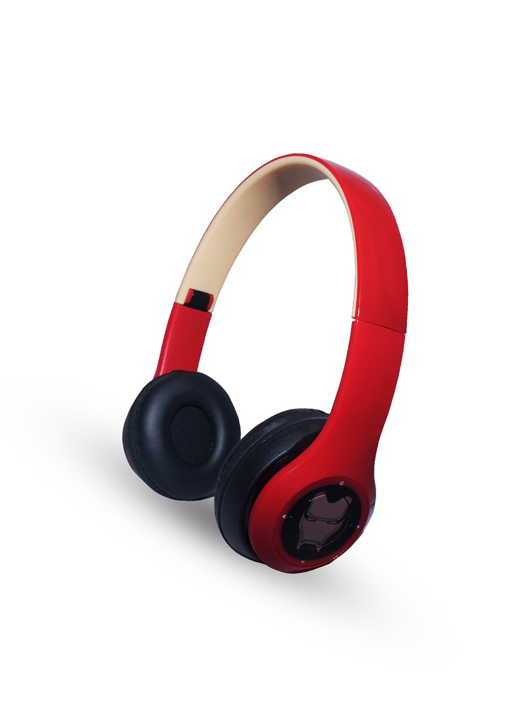 

YK Iron Avenger - P47 Wireless On Ear Headphones, Red