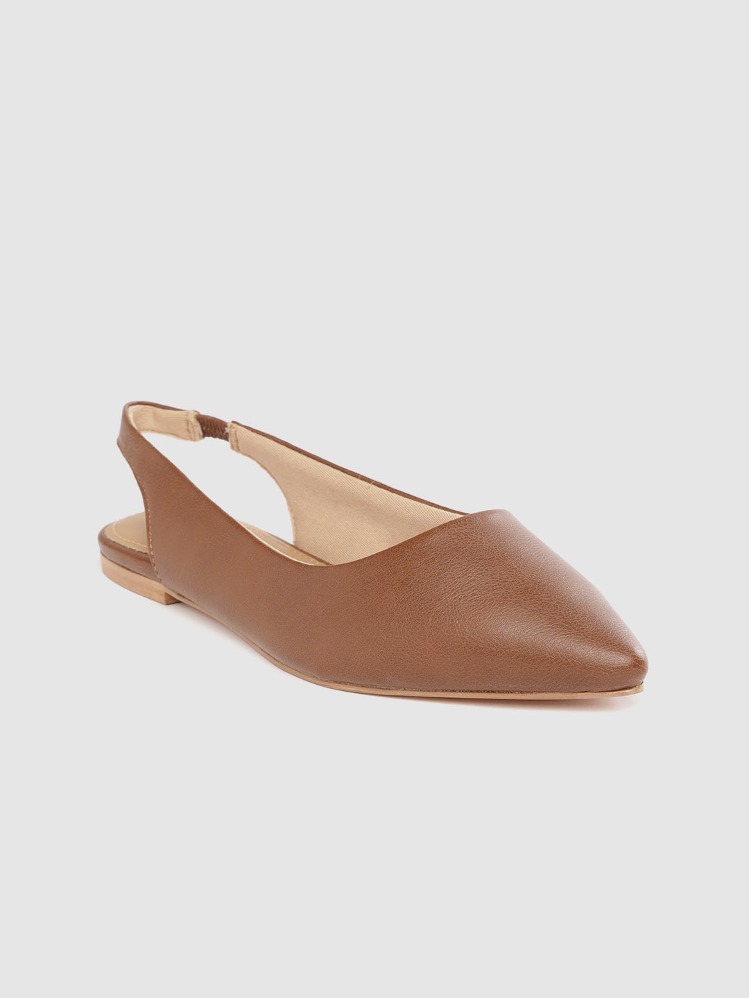 

Carlton London Women Brown Solid Mules