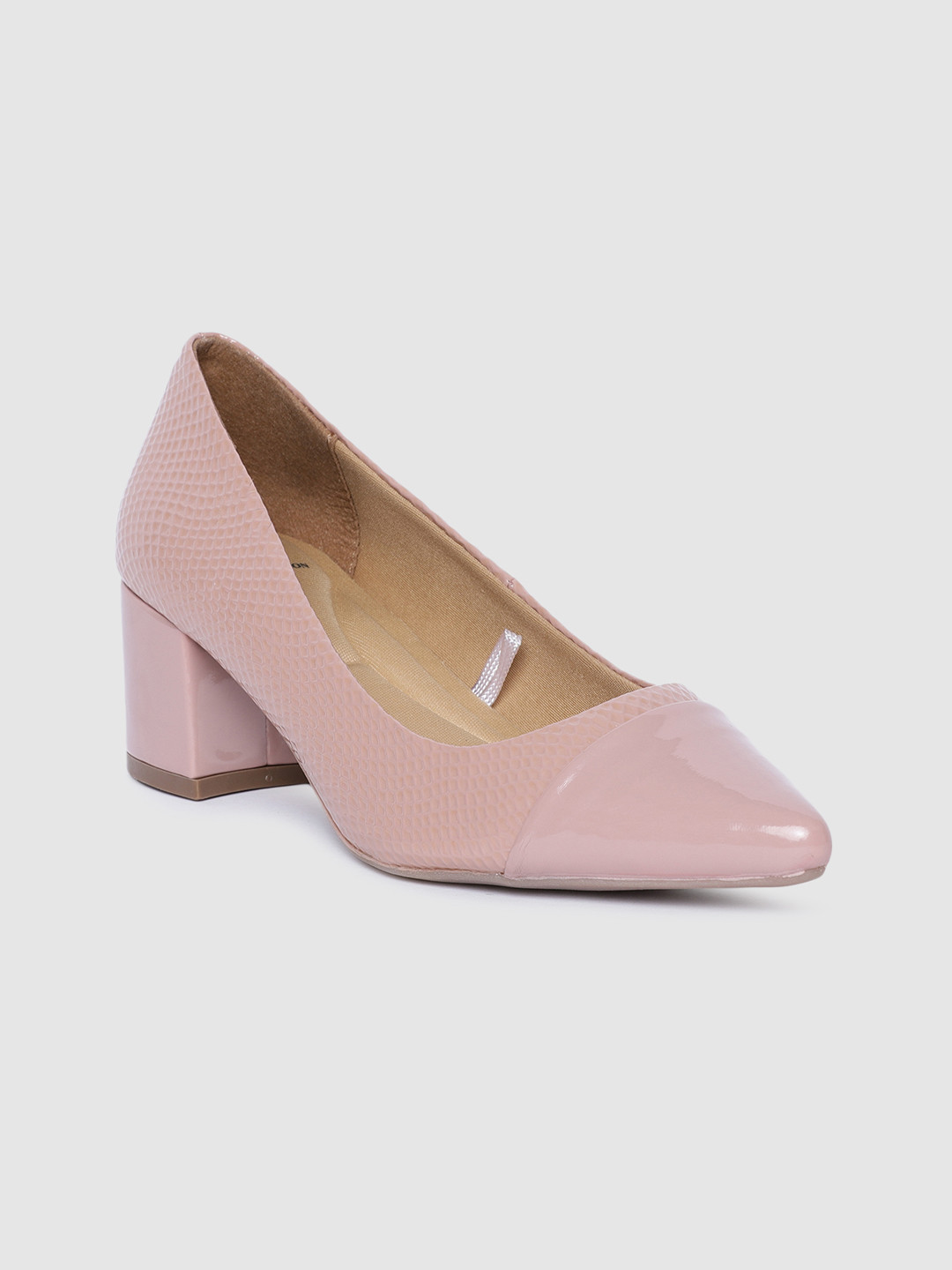 

Carlton London Women Pink Pumps, Nude