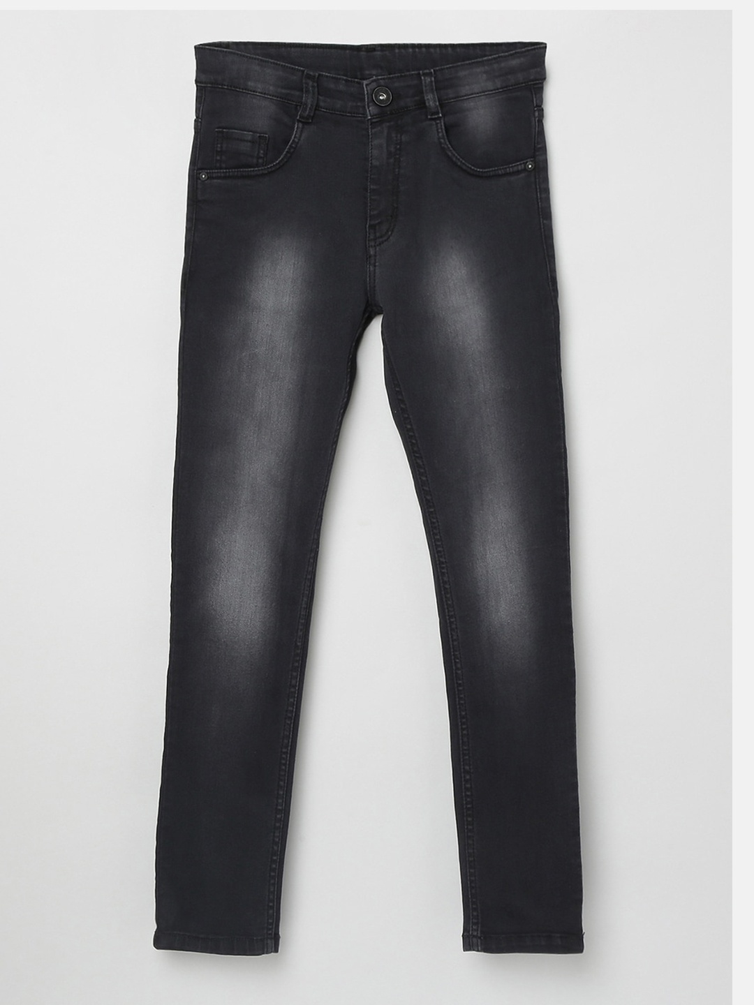 

max Boys Black Slim Fit Jeans