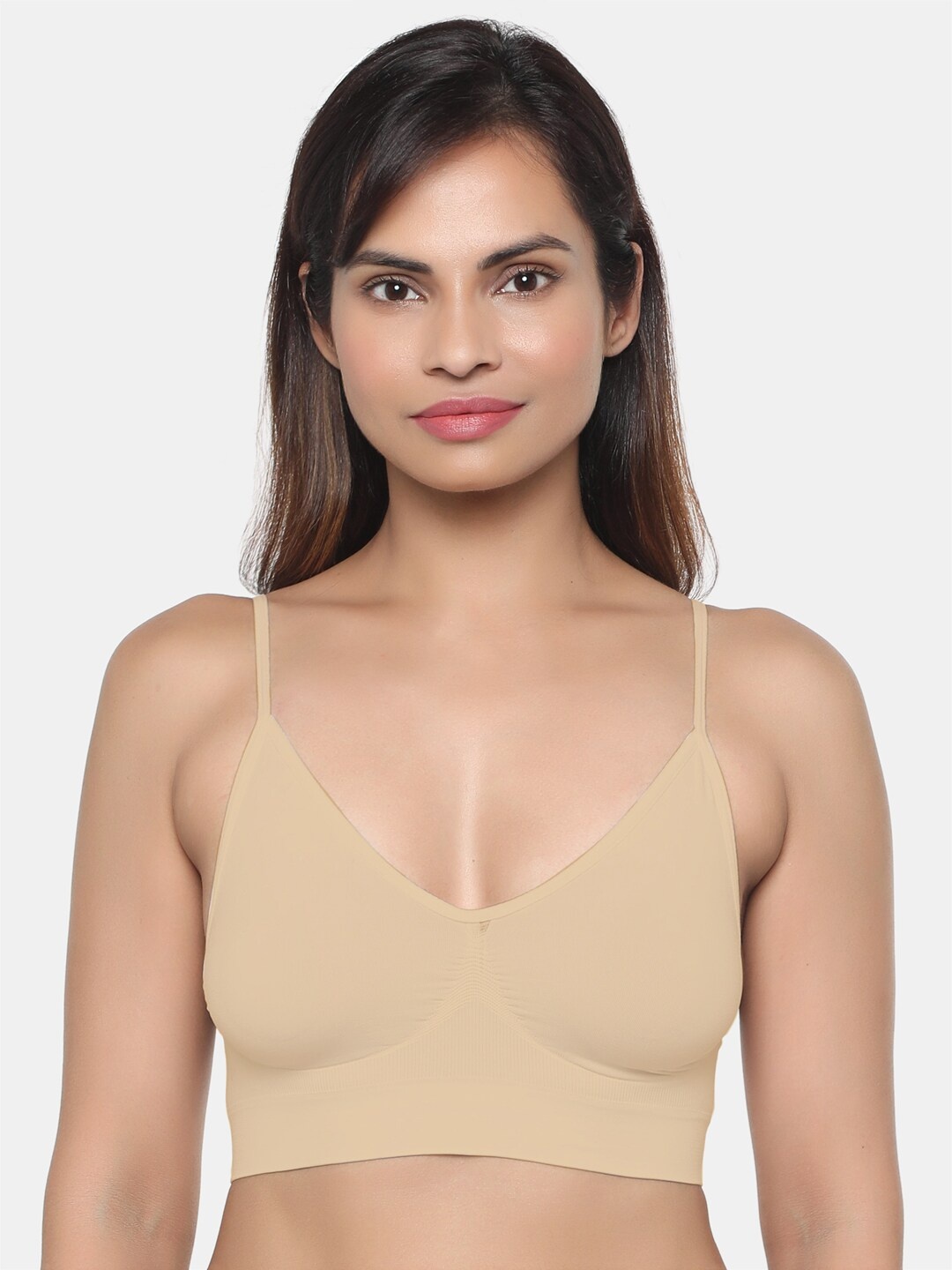 

miorre Nude-Coloured Solid Non-Wired Lightly Padded Beginners Bra SL04-097699