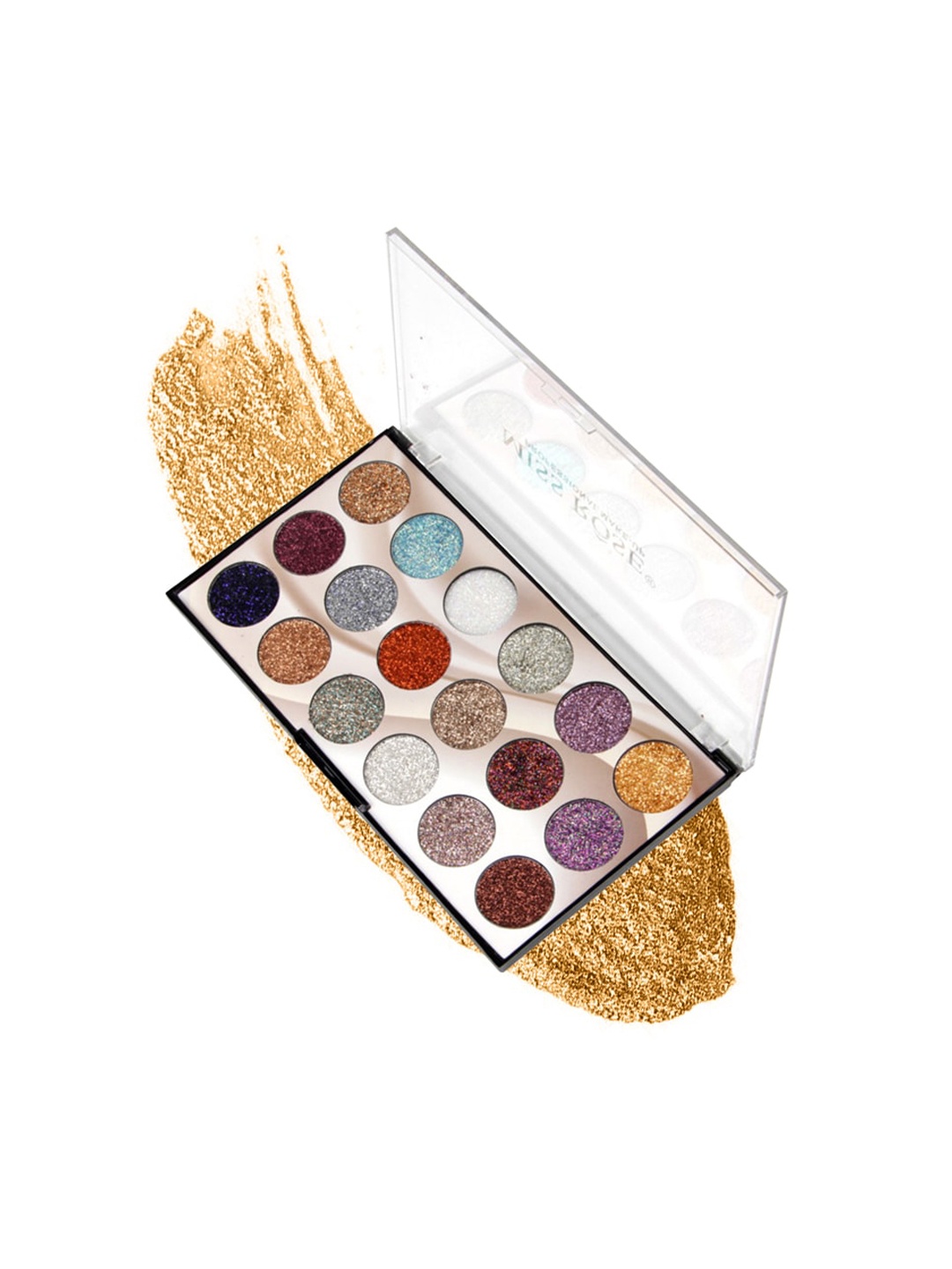 

MISS ROSE 18 Color Glitter Eyeshadow Palette, Multi