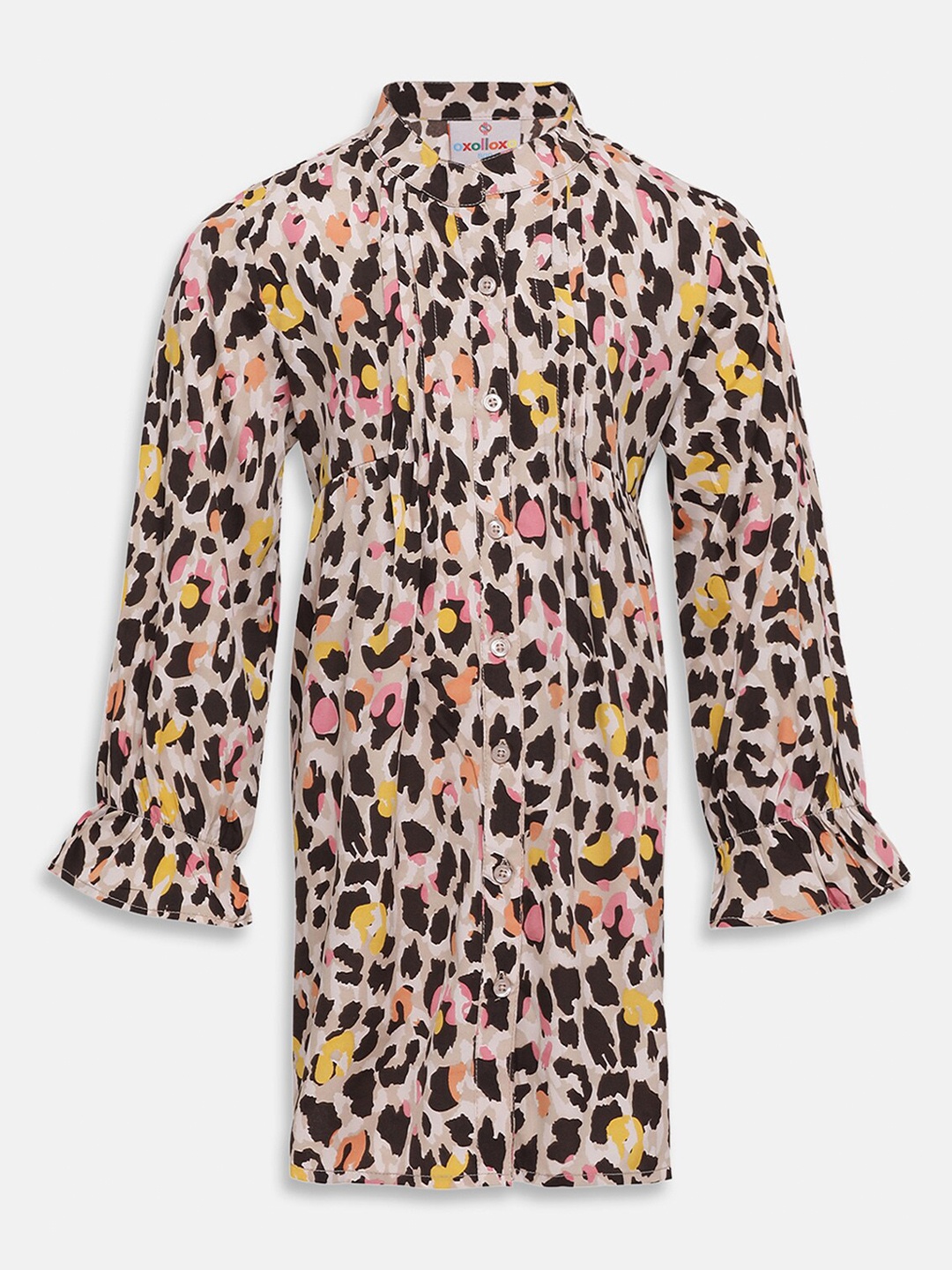 

Oxolloxo Girls Multicoloured Printed Tunic, Multi