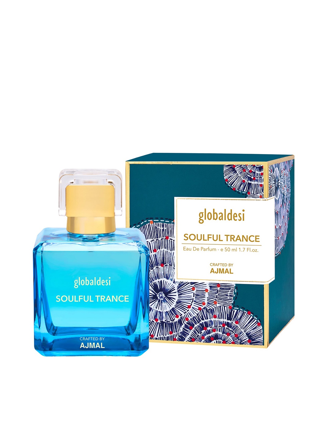

Global Desi Women SOULFUL TRANCE EDP Crafted By Ajmal 50 ML, Blue