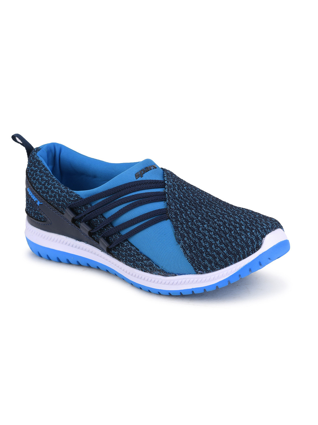 

Sparx Women Navy Blue Textile Running Shoes