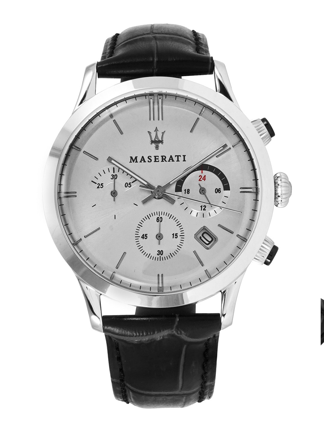 

Maserati Men Silver-Toned Analogue Watch R8871633001