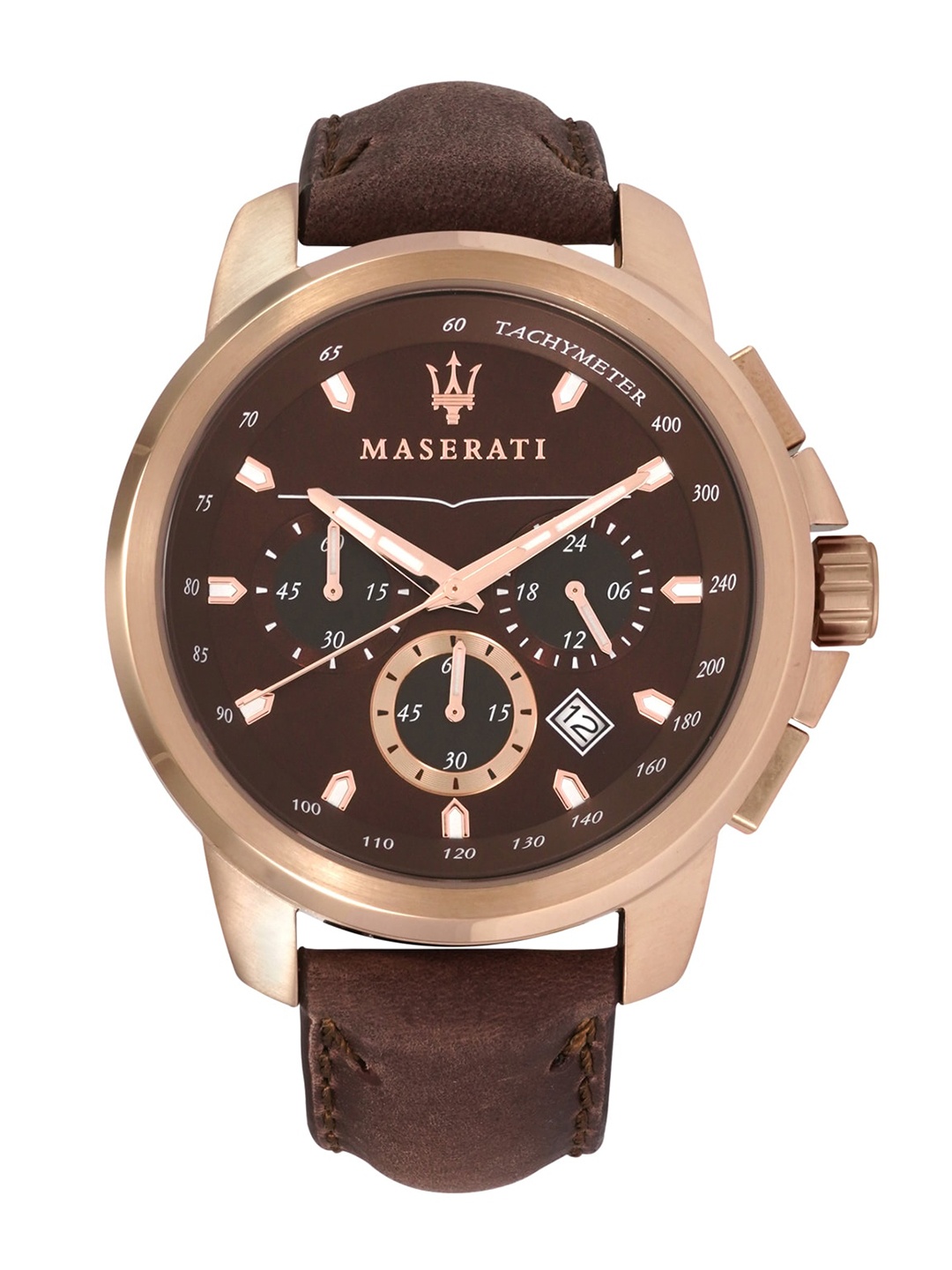 

Maserati Men Brown Analogue Watch R8871621004