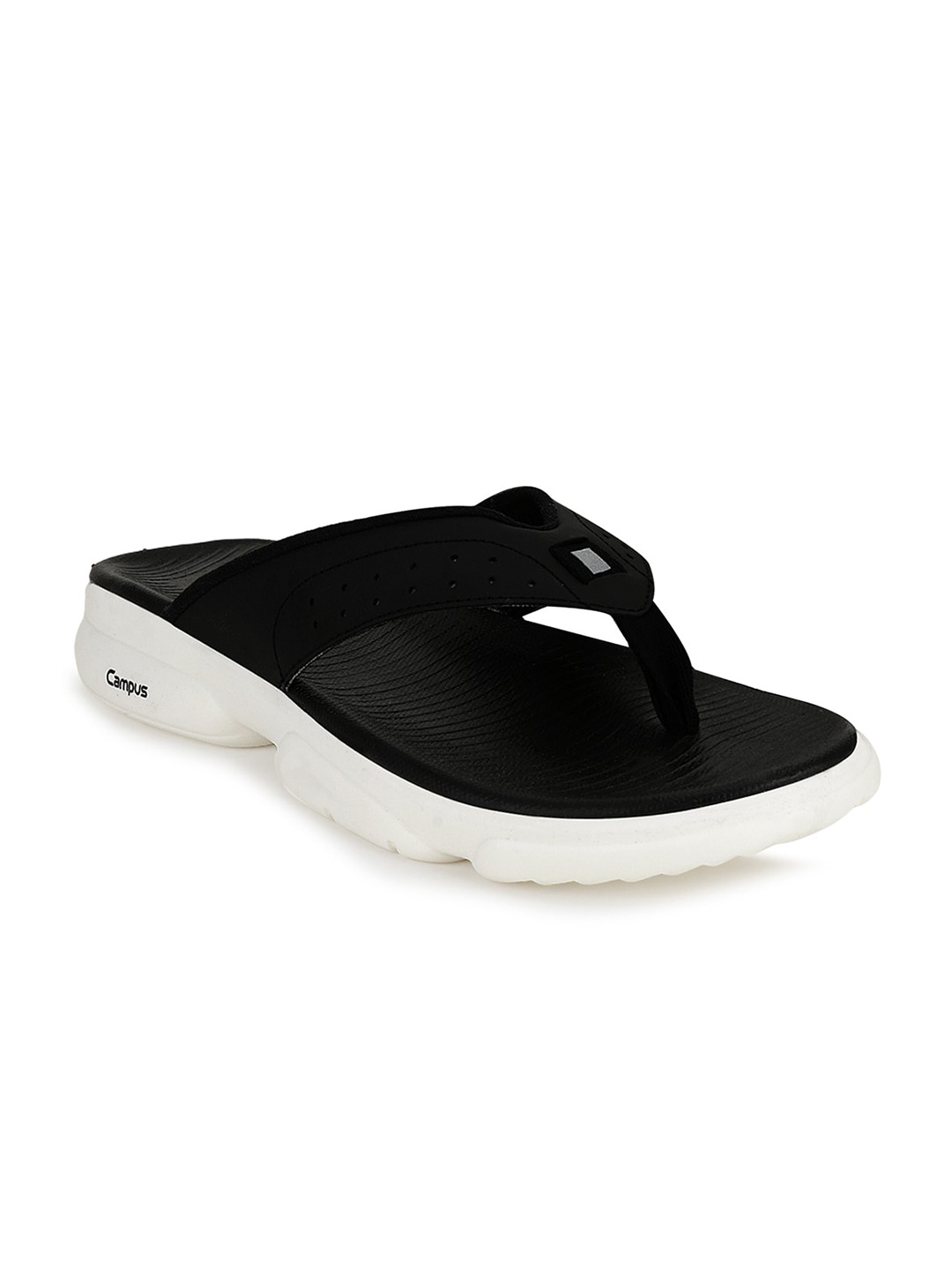 

Campus Men Black Solid Thong Flip-Flops