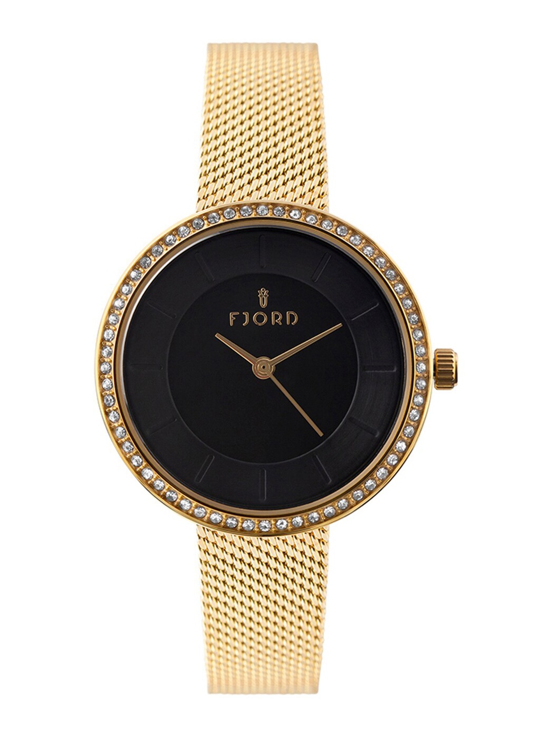 

FJORD Women Black Analogue Watch