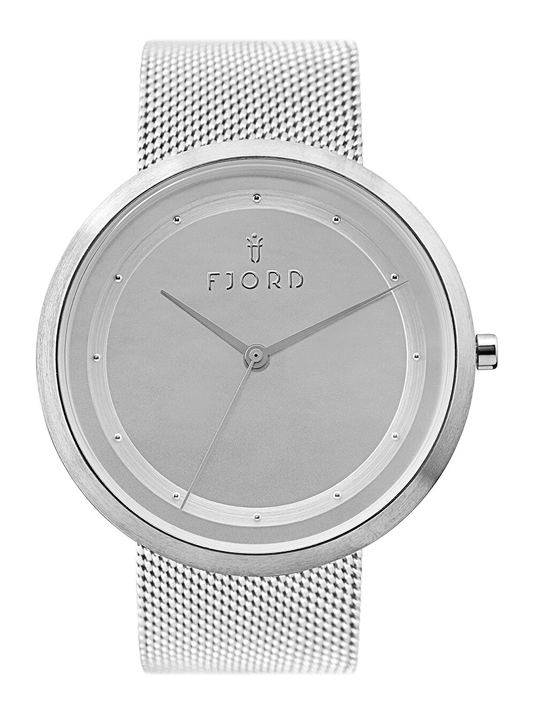 

FJORD Men Silver-Toned Analogue Watch