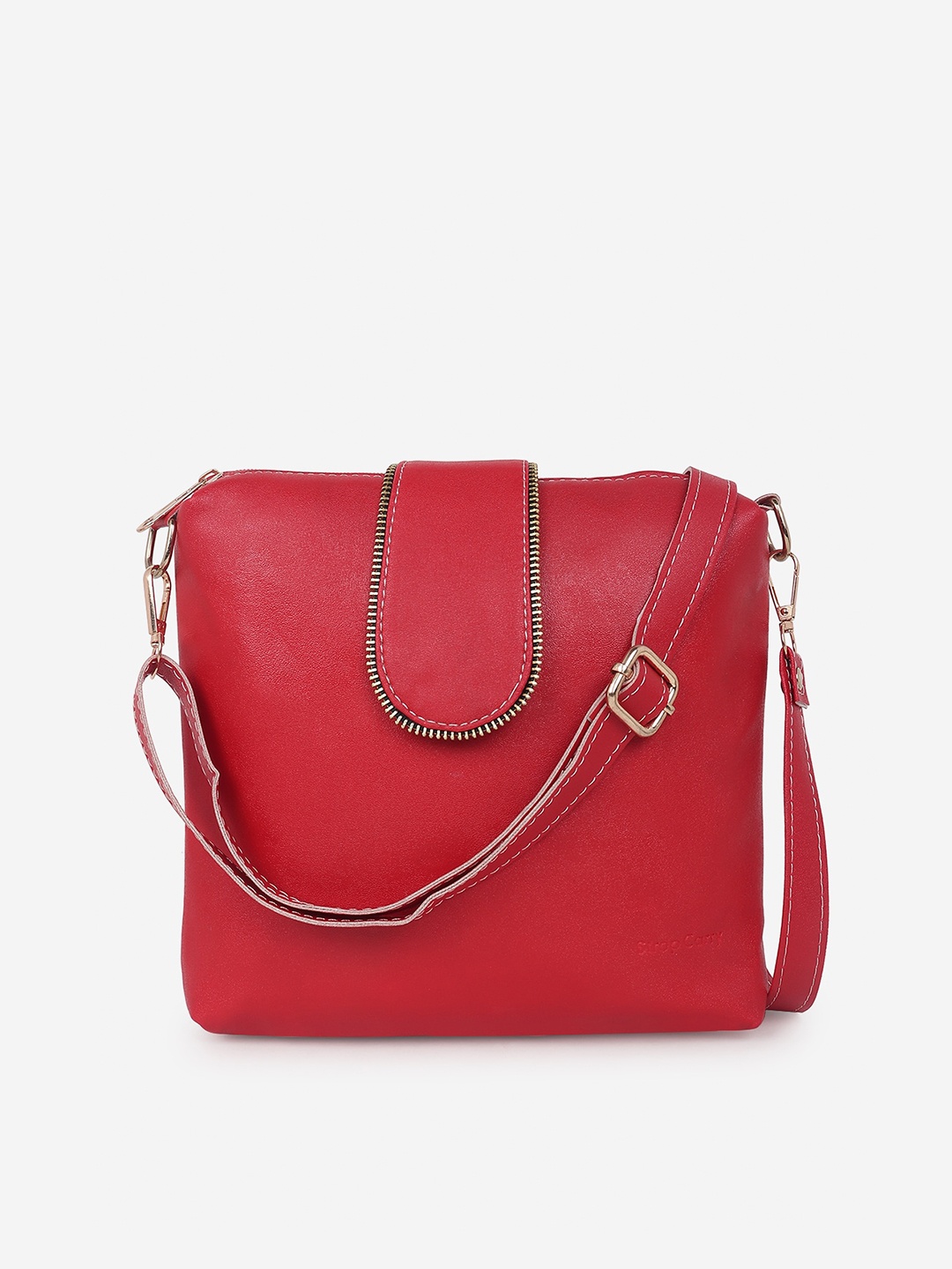 

Stropcarry Red Solid Sling Bag