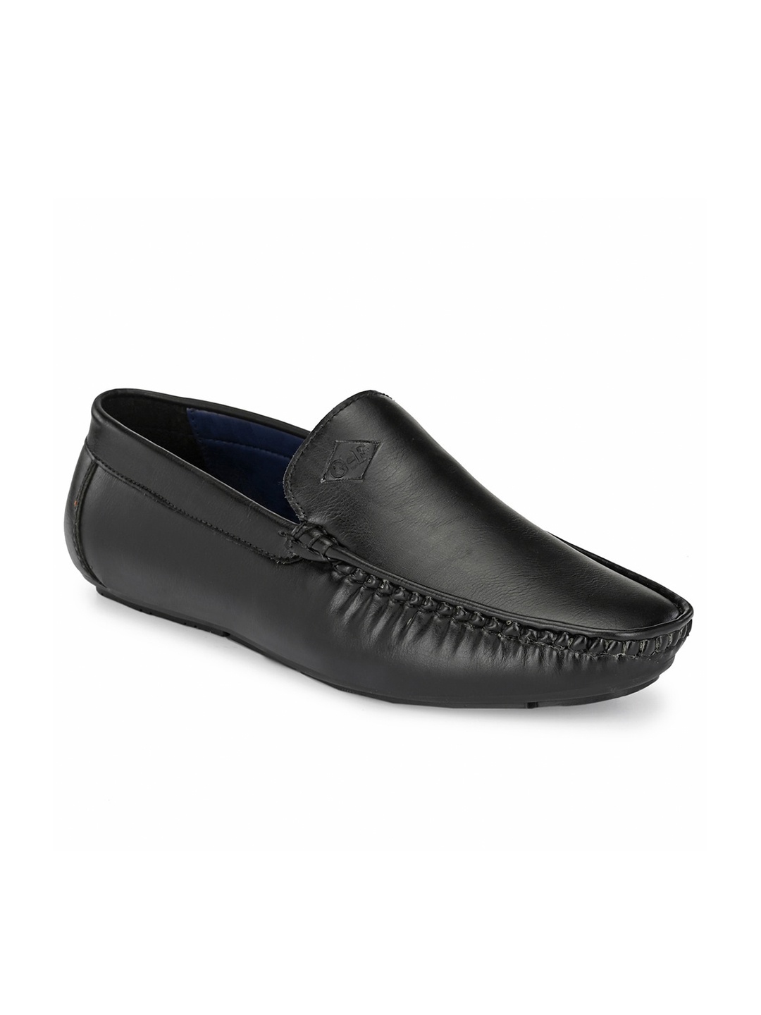 

Absolutee Shoes Men Black Solid Lightweight Driving Shoes