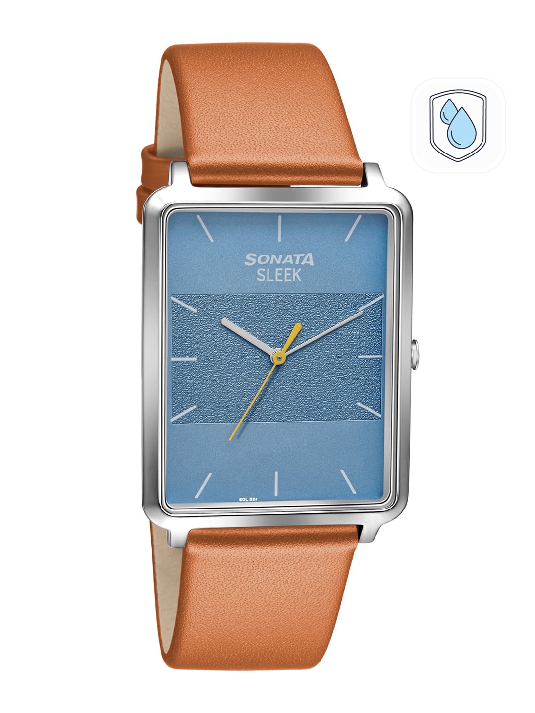 

Sonata Men Blue Analogue Watch 7144SL02