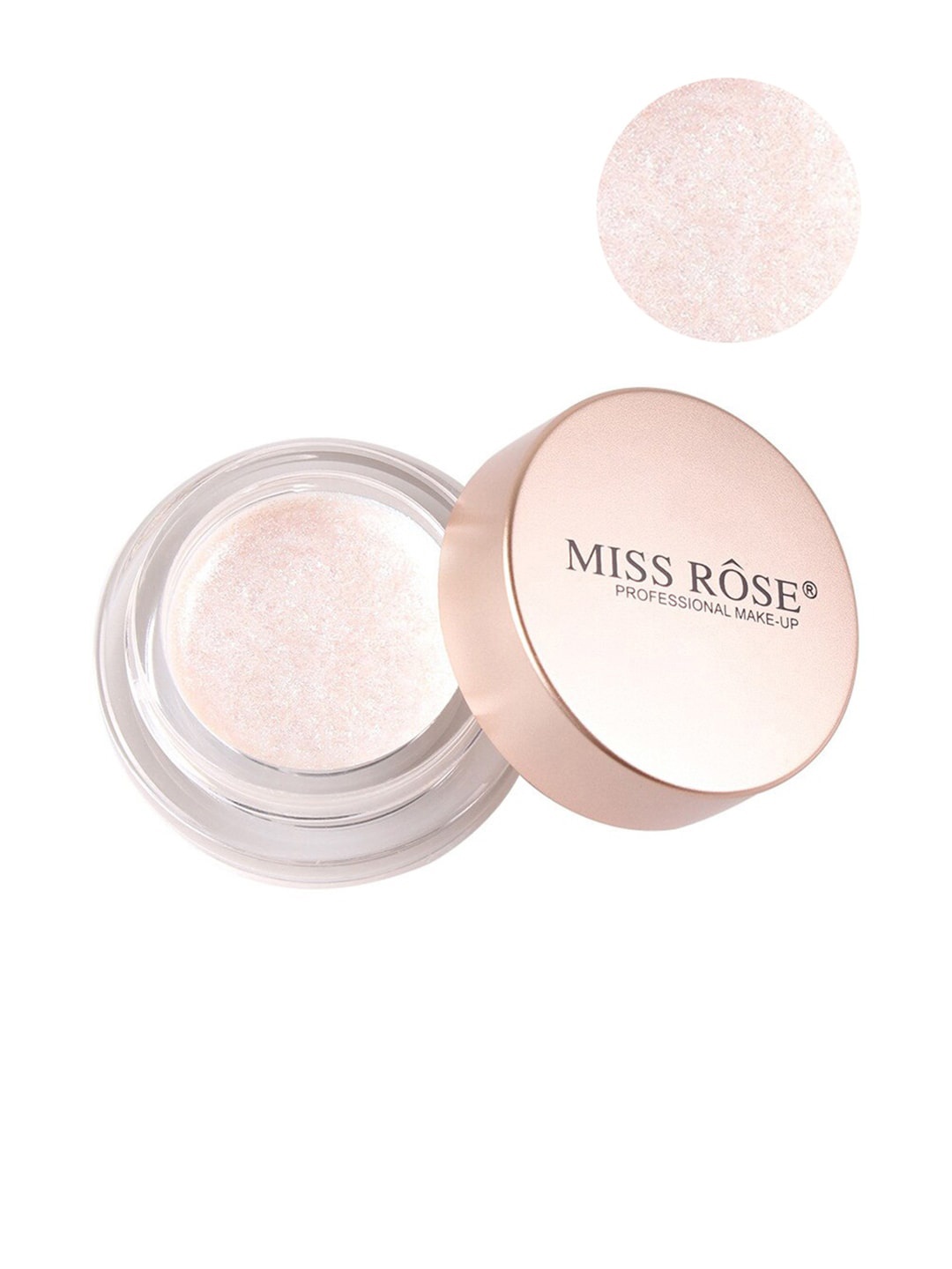 

Miss Rose Pink High Pigmented Single Glitter Eyeshadow