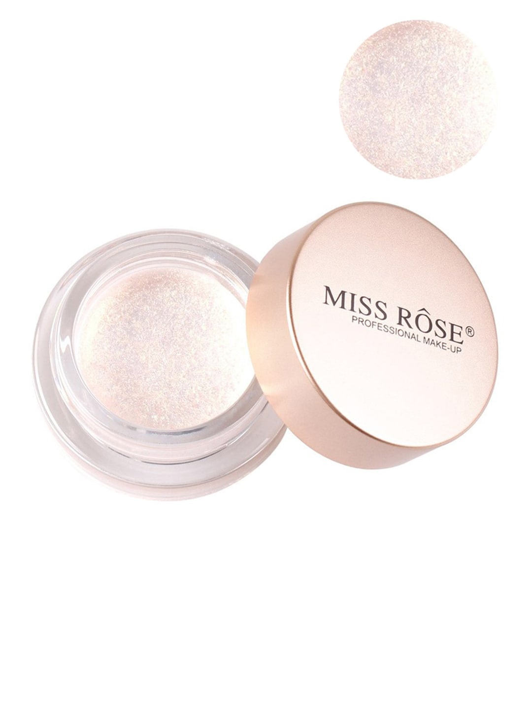 

Miss Rose Pink High Pigmented Single Glitter Eyeshadow, Gold