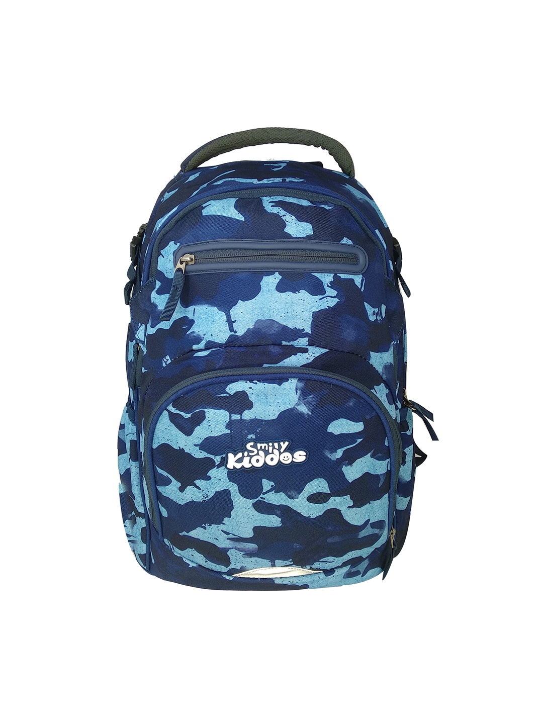 

Smily Kiddos Kids Blue & Black Camouflage Backpacks