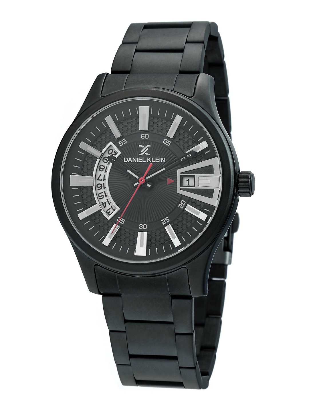 

Daniel Klein Men Multicoloured Analogue Watch, Black