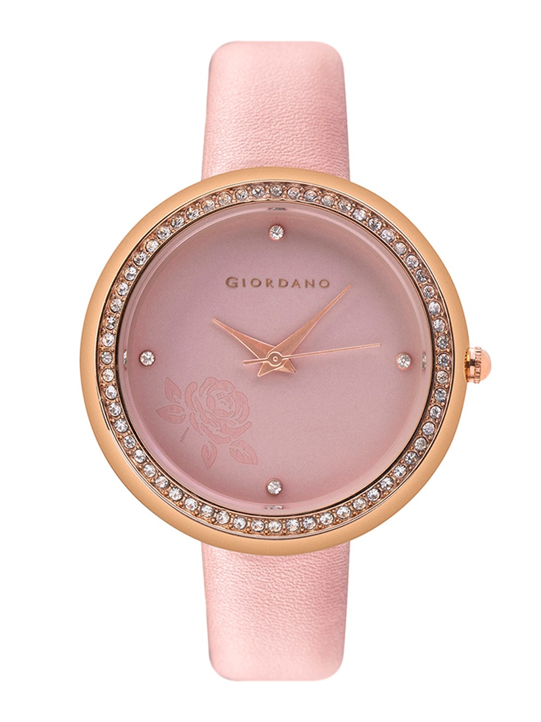 

GIORDANO Women Pink Analogue Watch