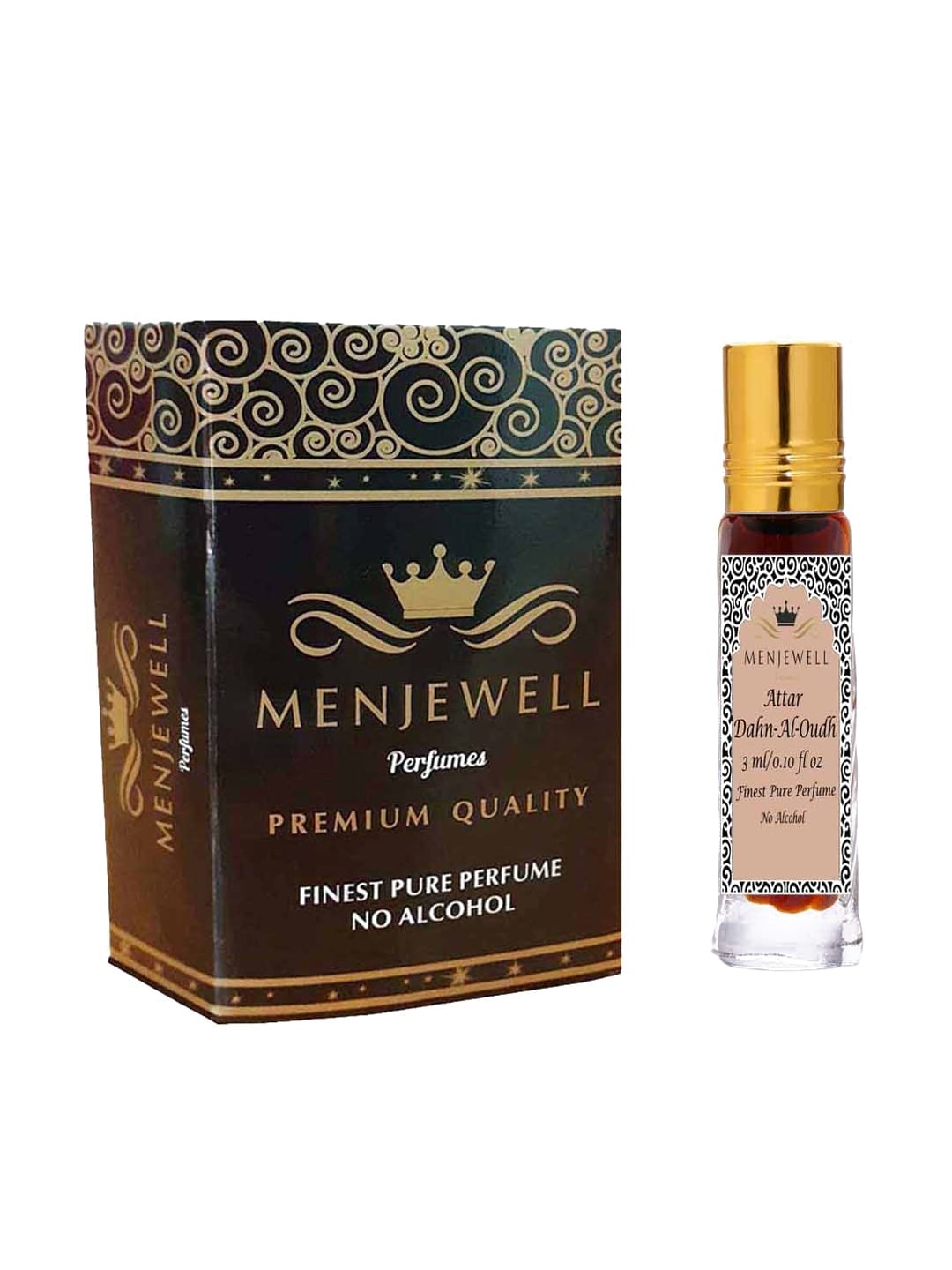 

Menjewell Dahn-Al-Oudh Attar - 3 ml, Transparent