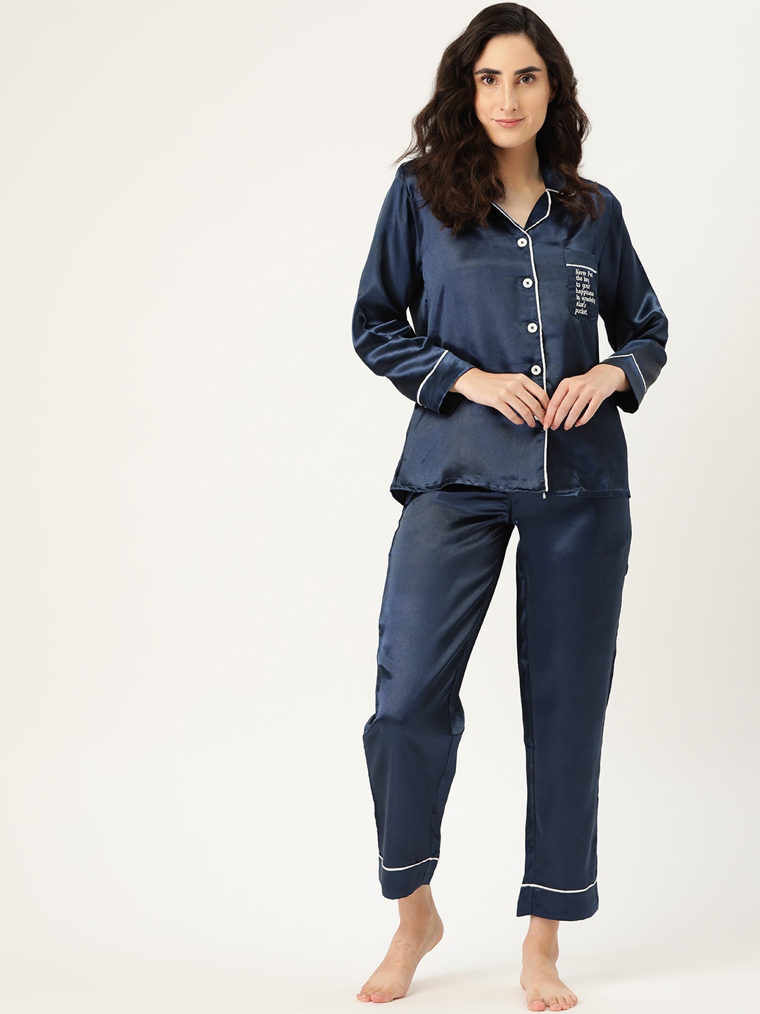 

Clt s Women Navy Blue Night suit