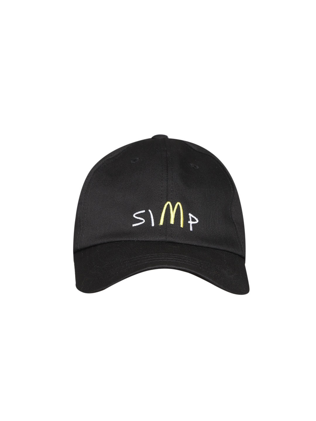 

Blueberry Unisex Black & White Embroidered Baseball Cap