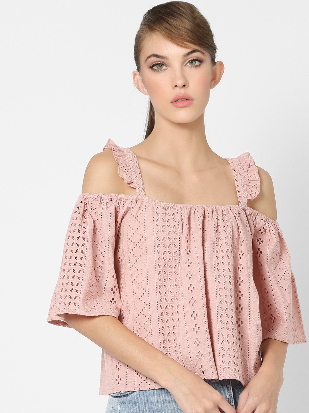 

ONLY Rose Pure Cotton Crop Top
