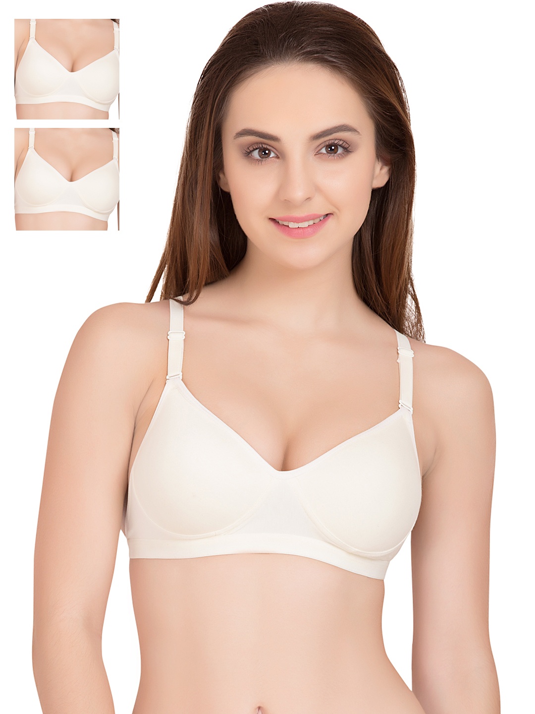 

Tweens Pack of 3 White T-shirt Bras TW1313OFFW