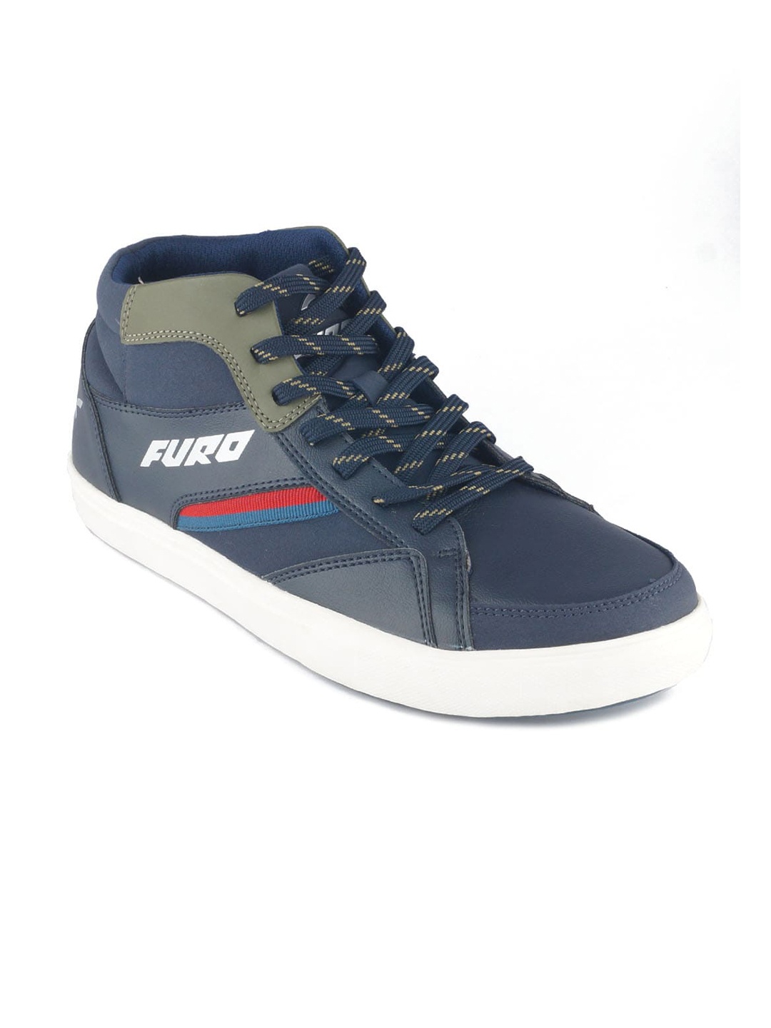 

FURO by Red Chief Men Blue Mid-Top Walking Shoes