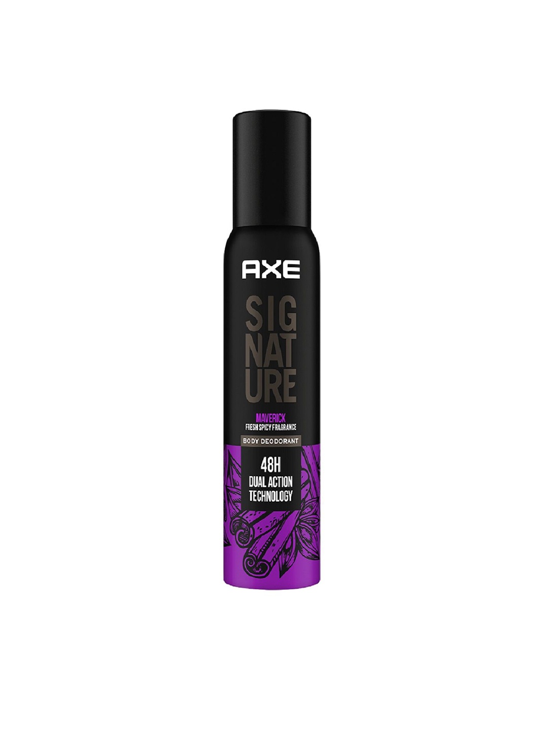 

Axe Signature Maverick Long Lasting No Gas Deodorant Bodyspray Perfume For Men 154 ml, Black