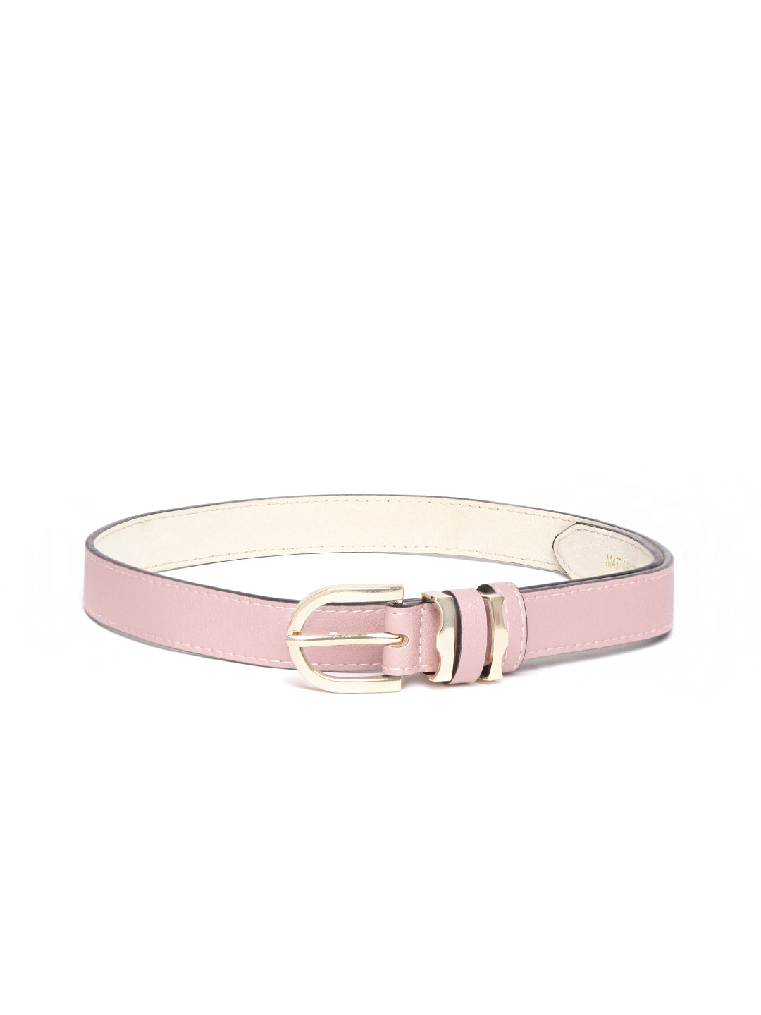 

Mast & Harbour Women Pink Solid Belt