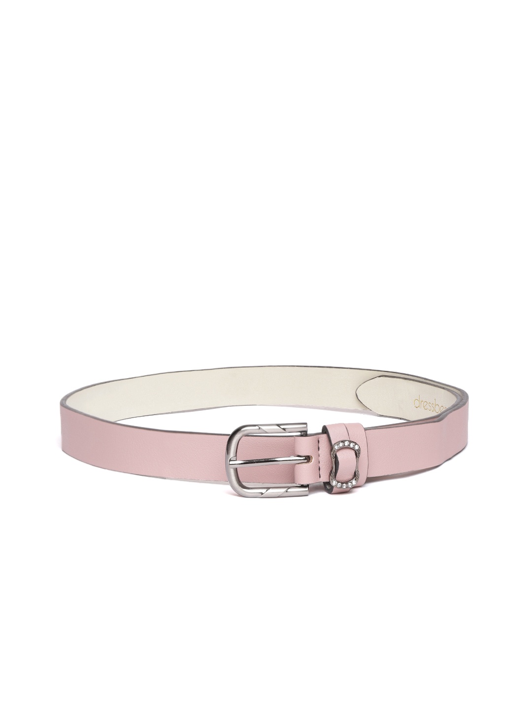 

DressBerry Women Pink Solid Belt