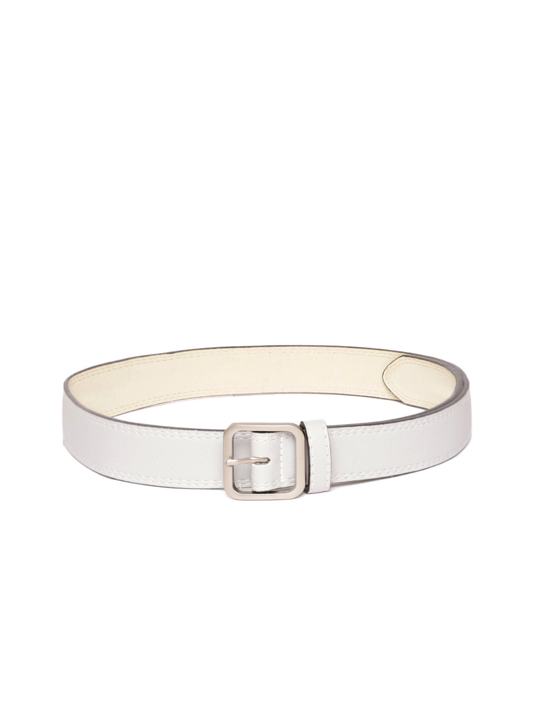 

Mast & Harbour Women Grey Solid Belt