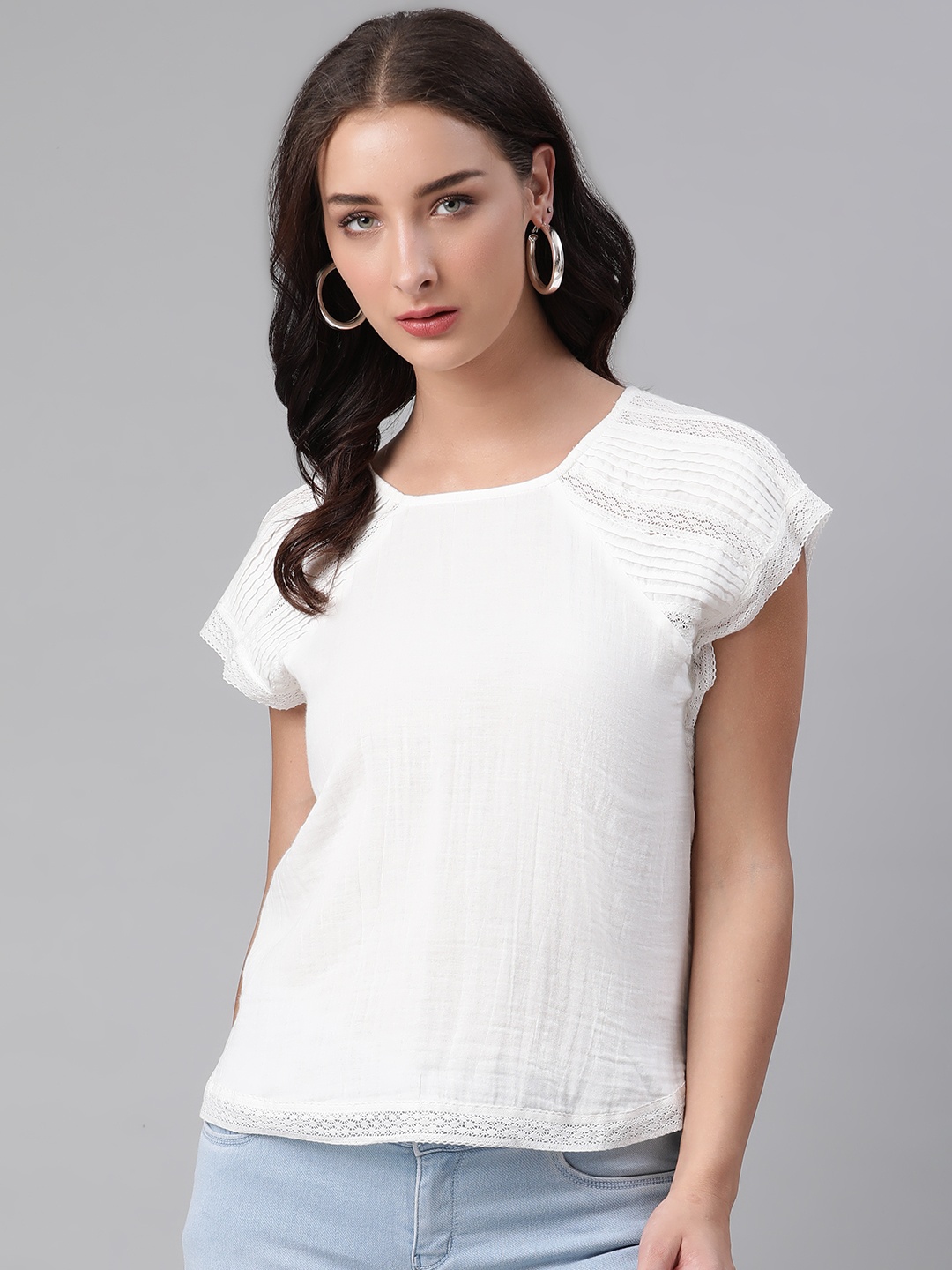 

Marks & Spencer White Regular Top