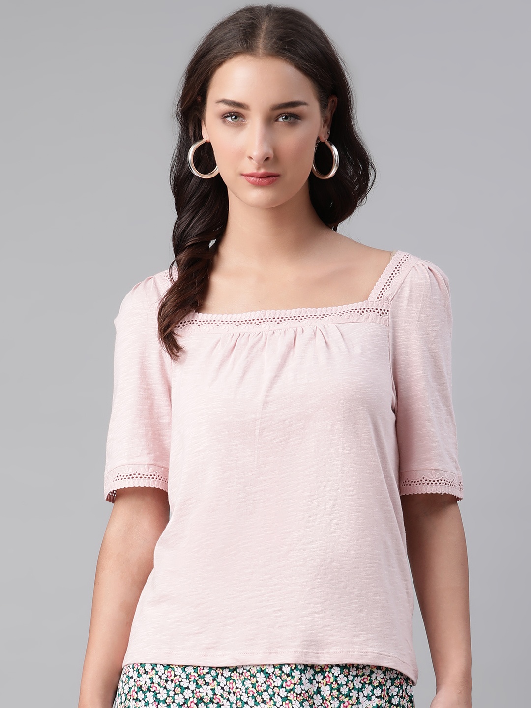 

Marks & Spencer Pink Regular Top