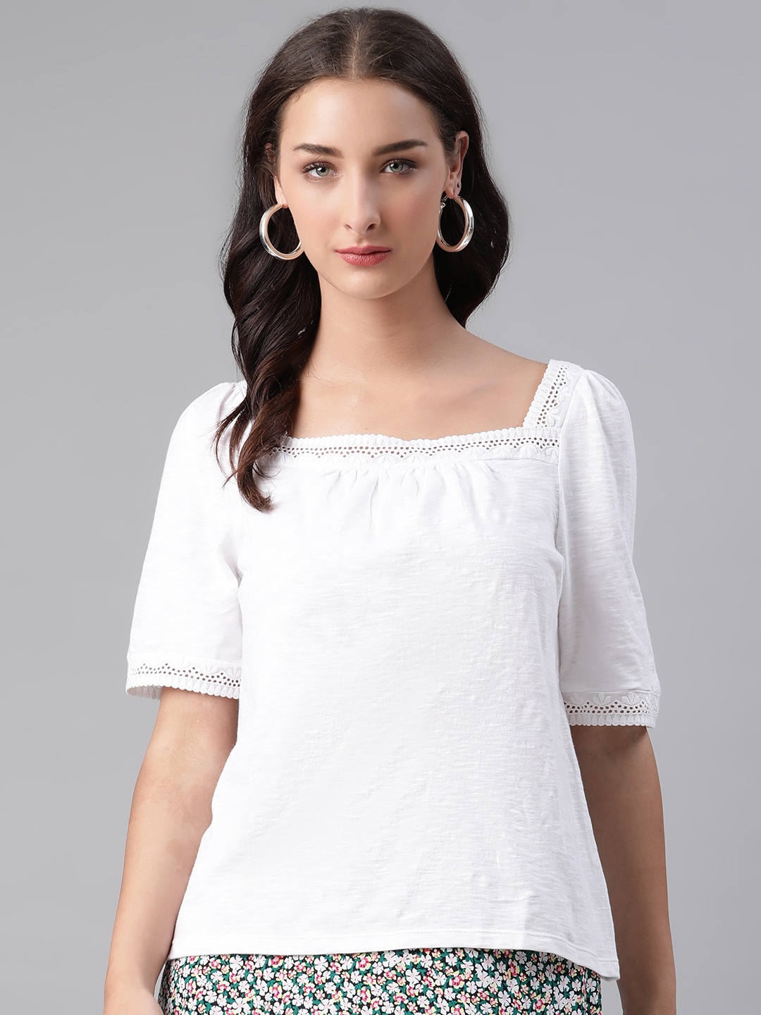 

Marks & Spencer White Regular Top