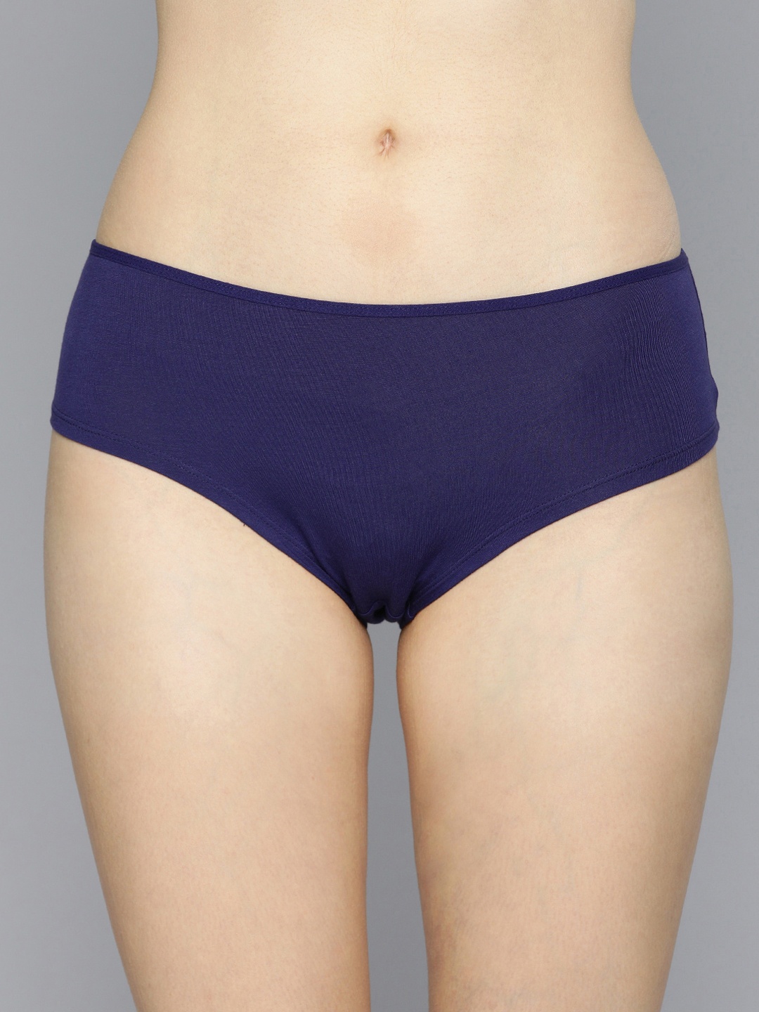 

HRX By Hrithik Roshan Women Solid Antimicrobial Lifestyle Briefs, Navy blue