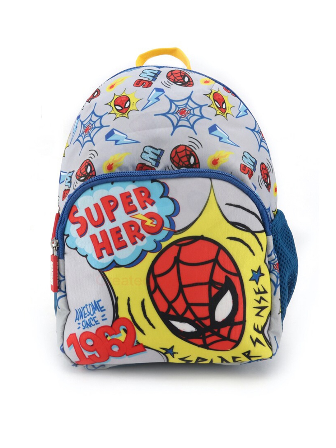

Marvel Boys Grey & Yellow Graphic Backpacks