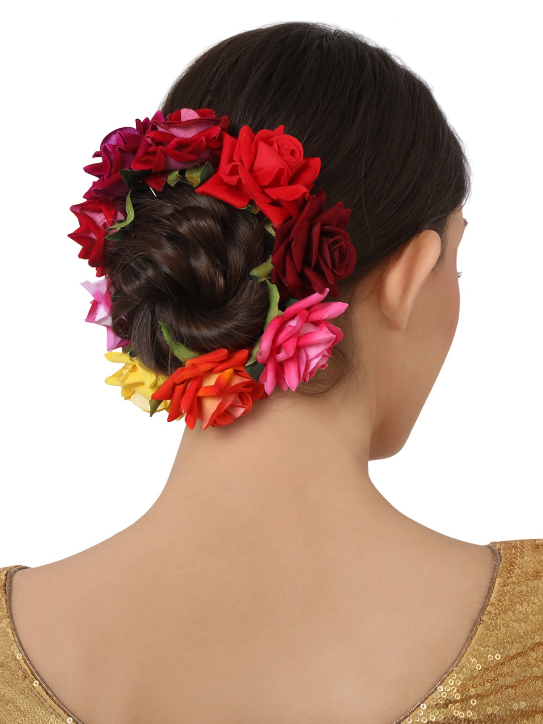 

AcessHer Women Set of 12 Handcrafted Slide Hair Pins, Multi