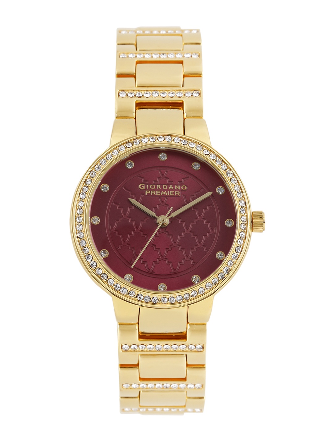 

GIORDANO Premier Women Maroon Dial Watch P2052-22