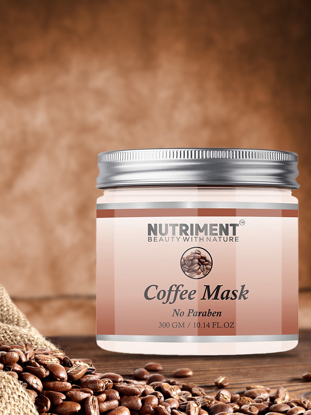 

Nutriment Unisex Coffee Mask 300 gm, Transparent