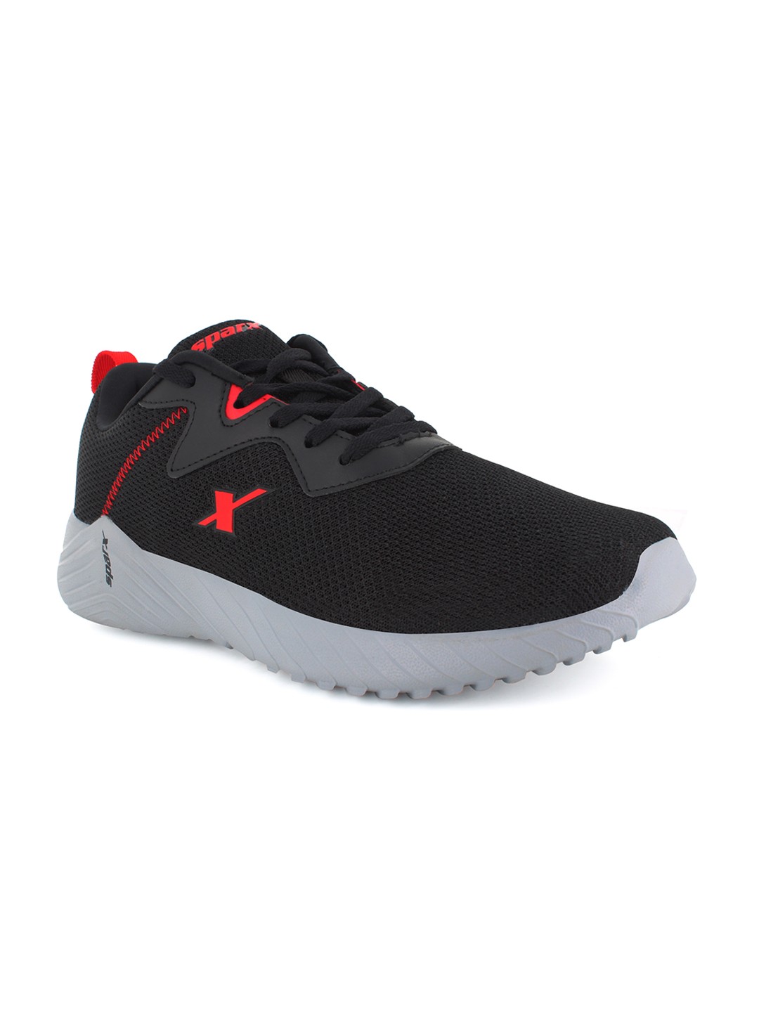 

Sparx Men Black & Red Running Shoes