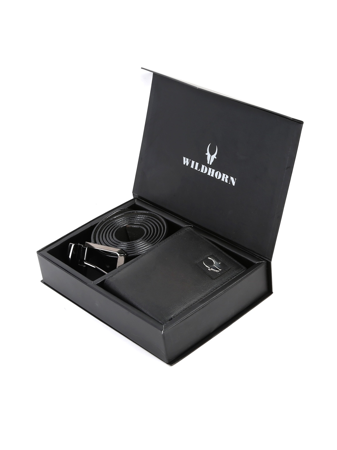 

WildHorn Men Accessory Gift Set, Black