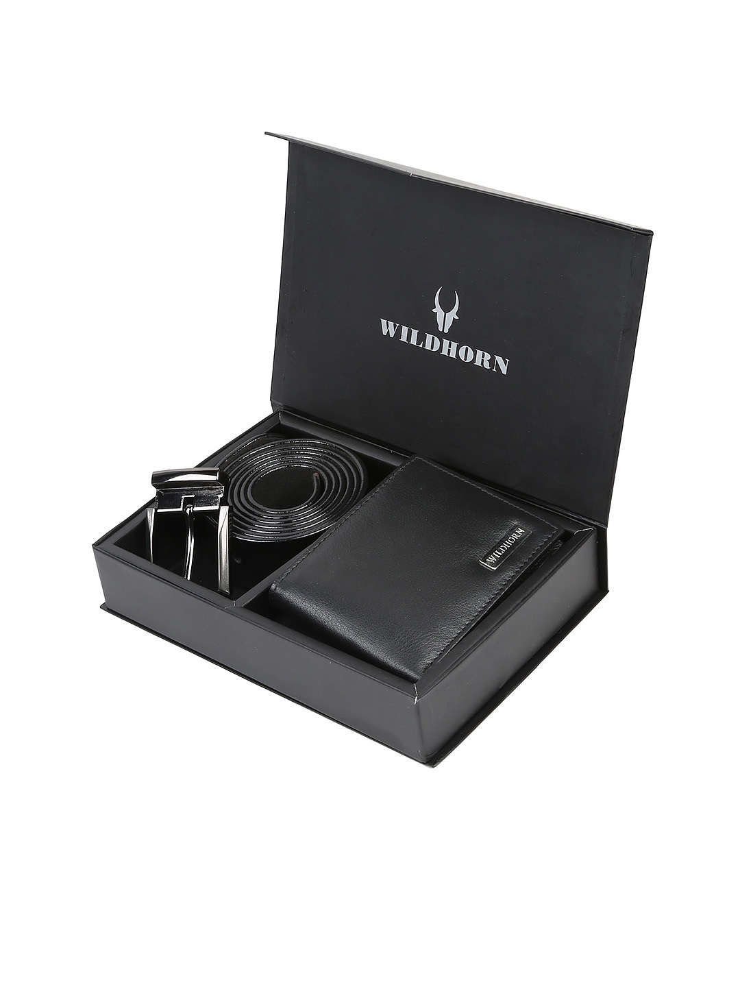 

WildHorn Men Accessory Gift Set, Black
