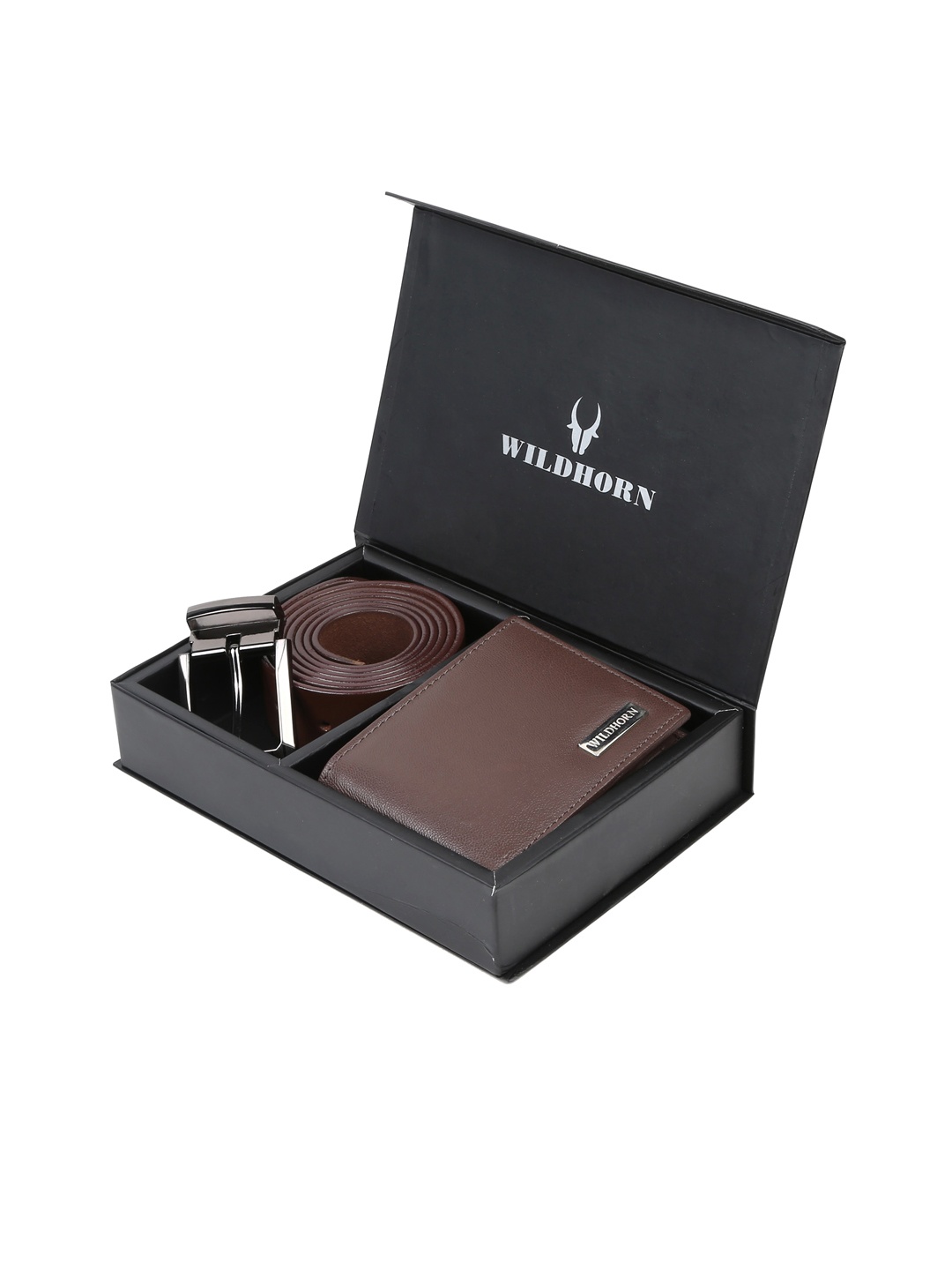 

WildHorn Men Accessory Gift Set, Black