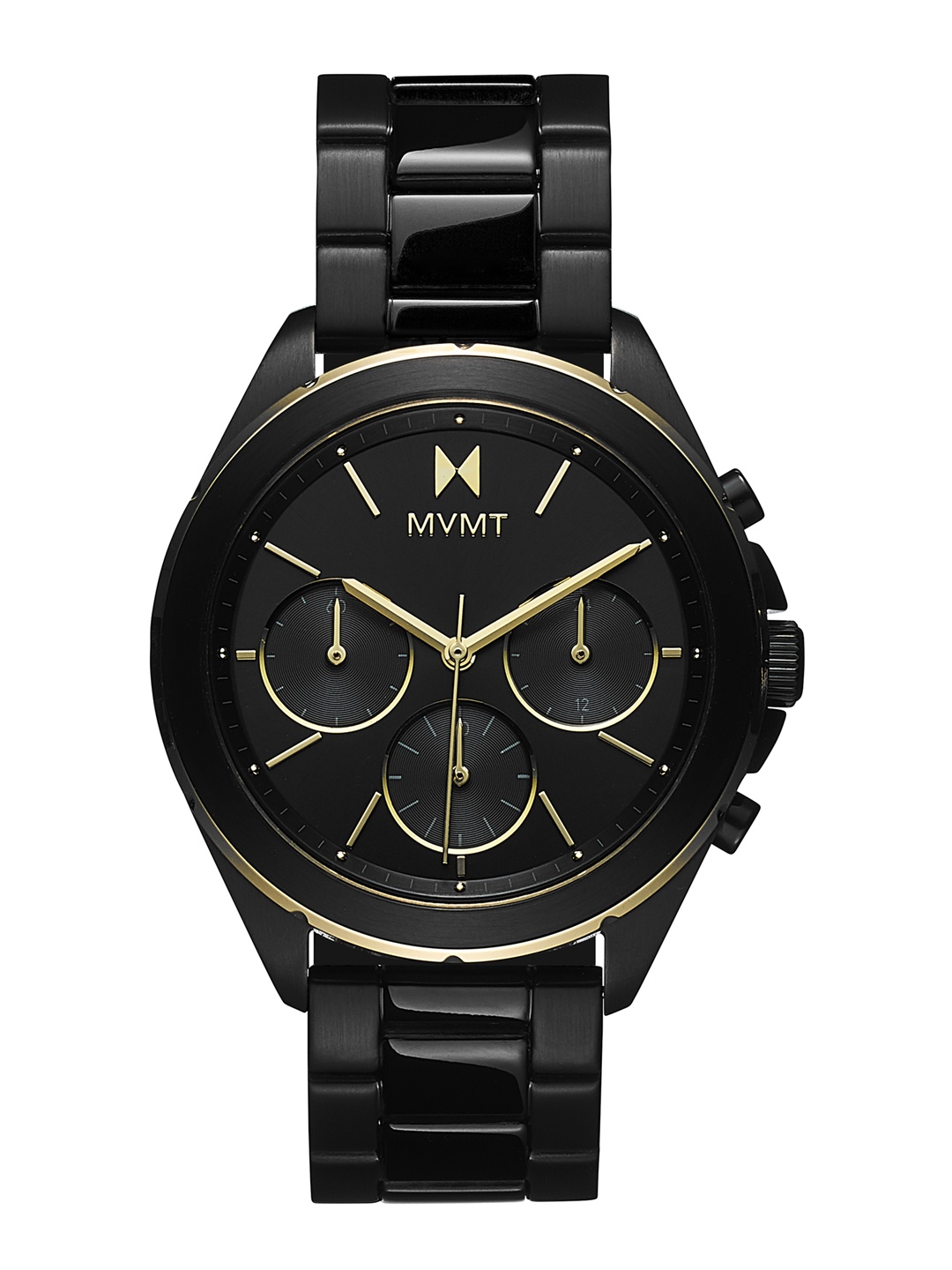 

MVMT Women Black Stainless Steel Analogue Watch 28000129-D