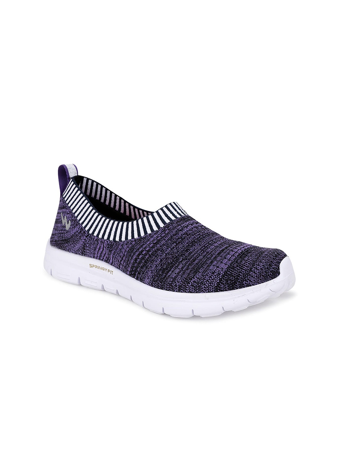 

Campus Women Violet Mesh Walking Shoes