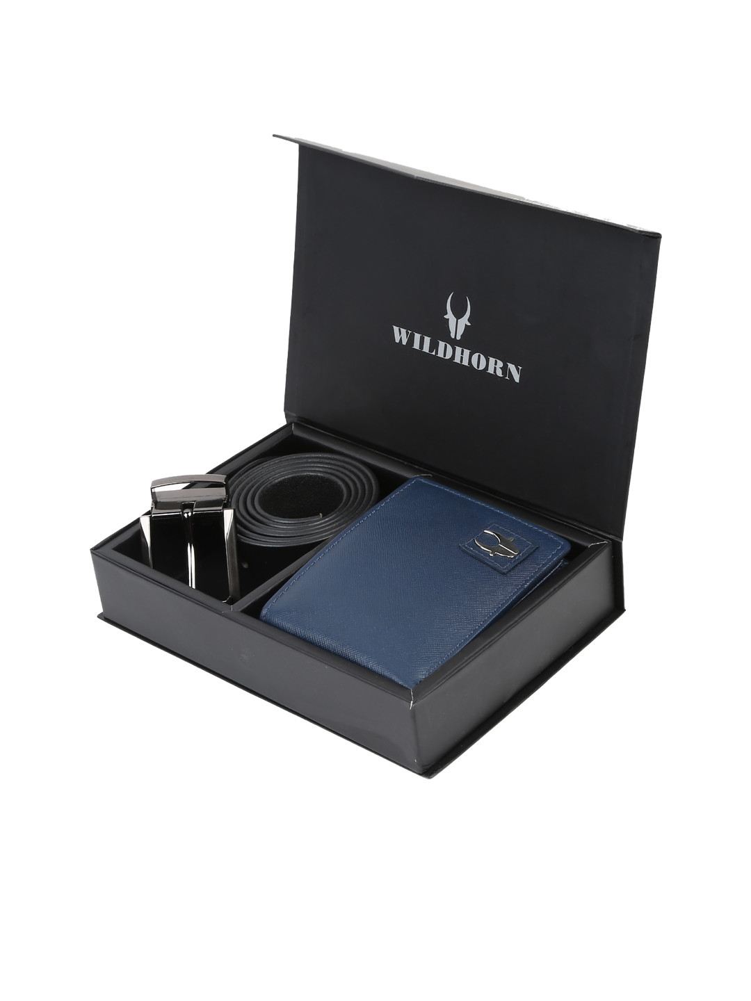 

WildHorn Men Accessory Gift Set, Black